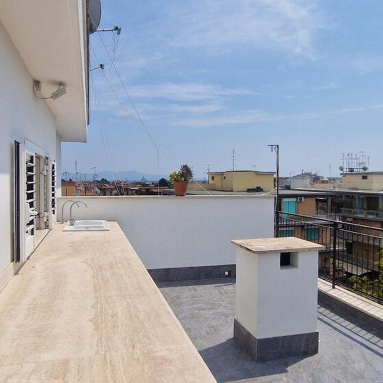 Nox Romana Apartment - Polyclinic Gemelli - Penthouse with Large Panoramic View Terrace - Studio mit Terrasse - 13