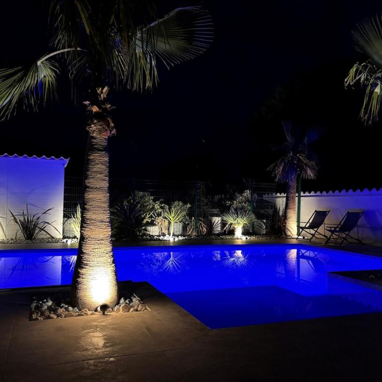 house with pool, beach access by private road - Villa - 9