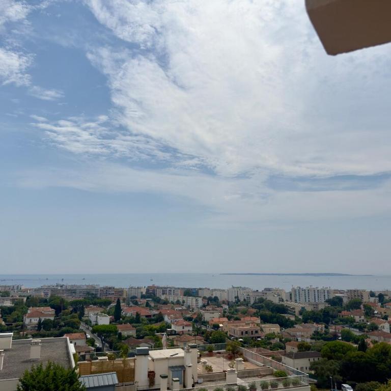 Sea view 4 people terrace 60 m & pool - Apartment mit 2 Schlafzimmern - 6