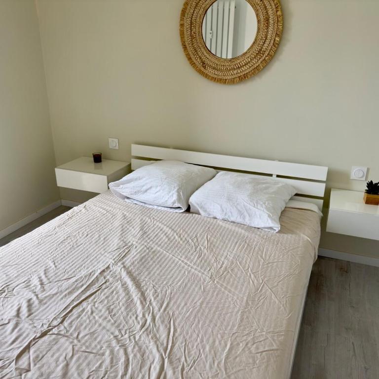 Sea view 4 people terrace 60 m & pool - Apartment mit 2 Schlafzimmern - 21