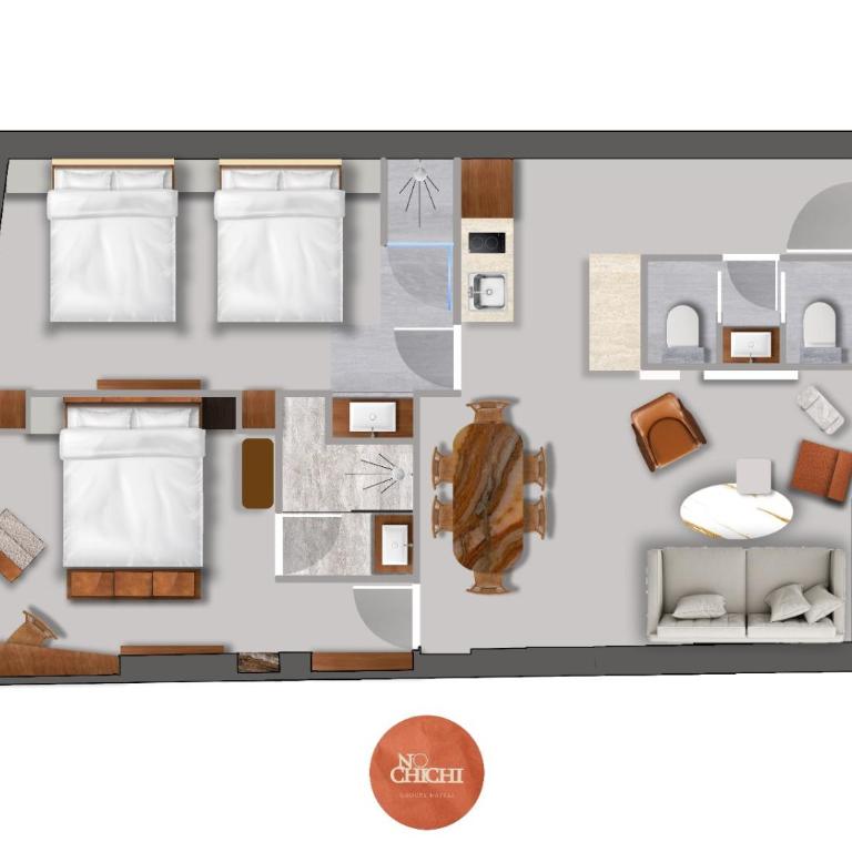 NoChichi-Collections - Marais - Appartement 2 Chambres - 19