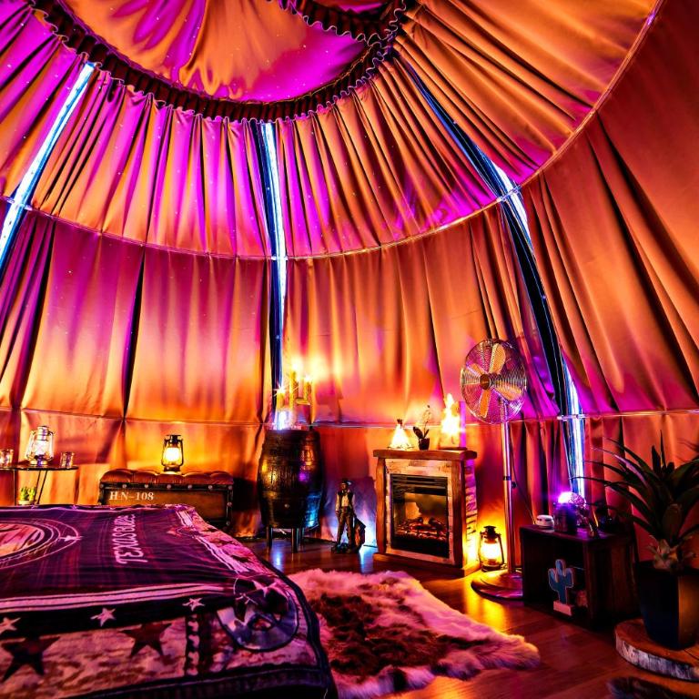 BULLE TEXAS - LUXE et SPA - Vue lac Aiguebelette - Tente - 9