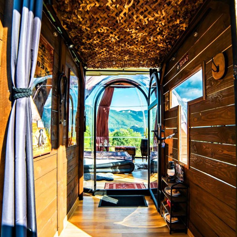 BULLE TEXAS - LUXE et SPA - Vue lac Aiguebelette - Tente - 10