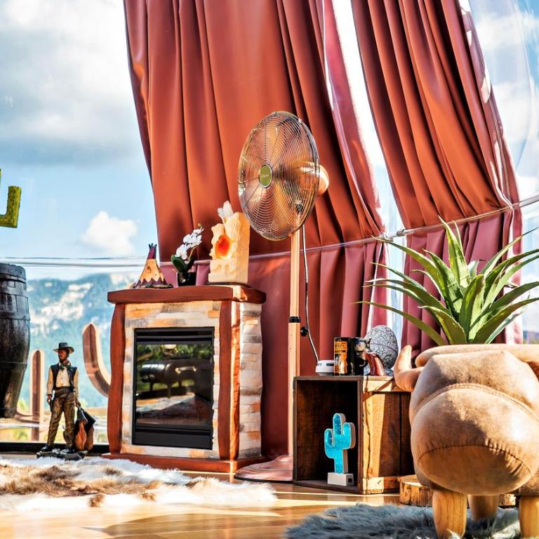BULLE TEXAS - LUXE et SPA - Vue lac Aiguebelette - Tente - 7