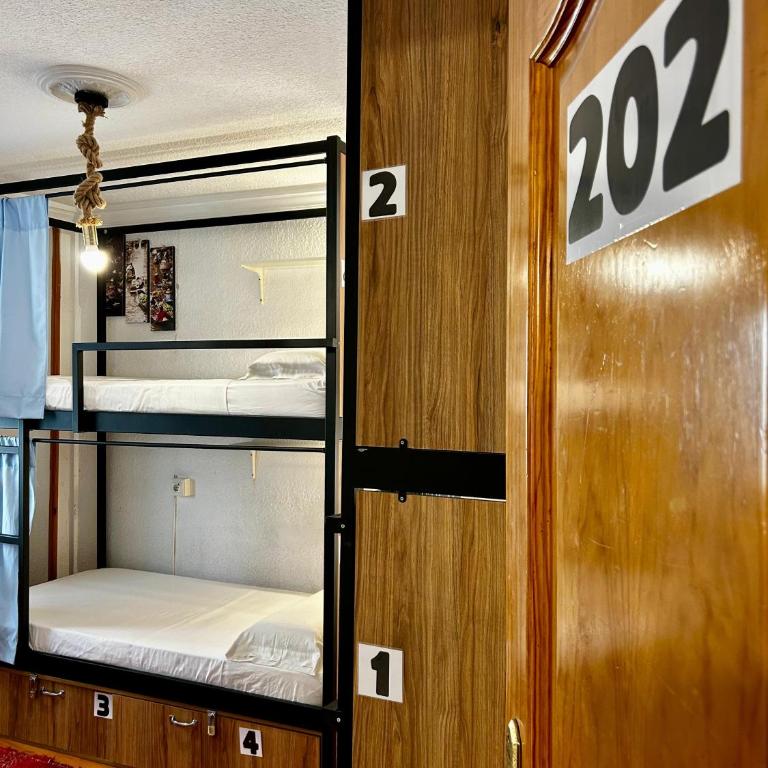 Hostel El Cascabel - Bett im gemischten Schlafsaal mit 4 Betten - 2