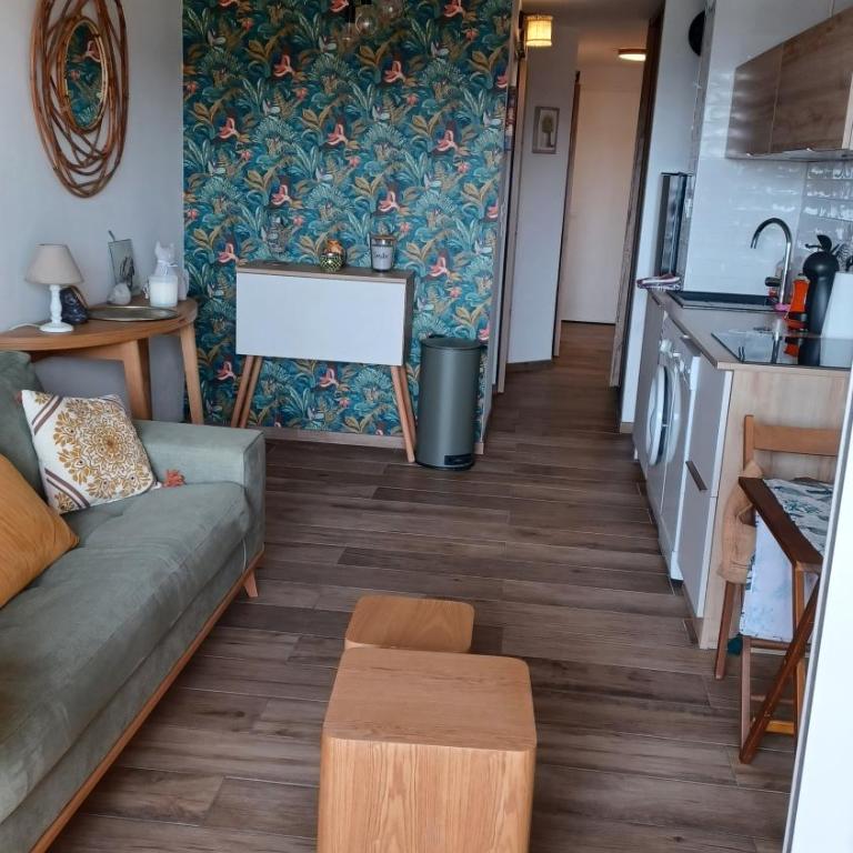 cap esterel vue mer et climatisation Bat E1 303 face aux piscines - Apartamento de 1 dormitorio - 25
