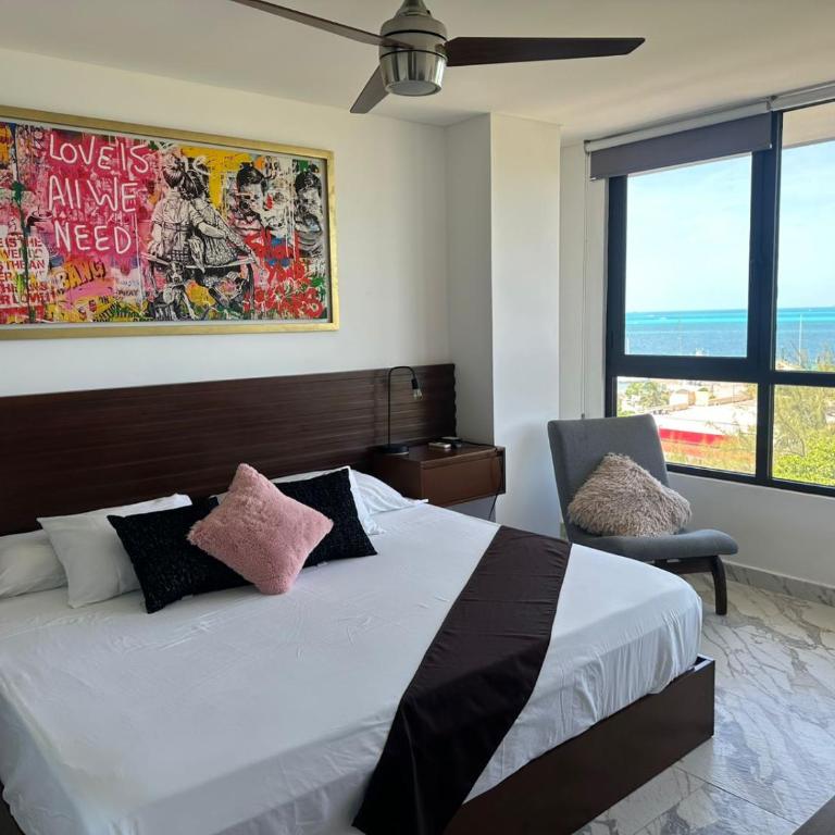 Beautiful sea view apartment in the Hotel Zone Cancun - Two-Bedroom Apartment - 17