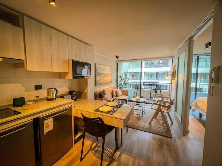 Depto 1D1B - A pasos de metro ParqueAlmagro - One-Bedroom Apartment - 3