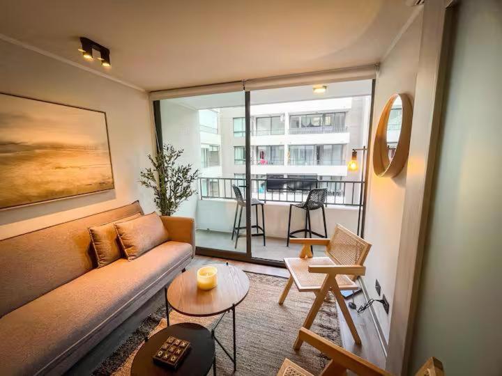 Depto 1D1B - A pasos de metro ParqueAlmagro - One-Bedroom Apartment - 13