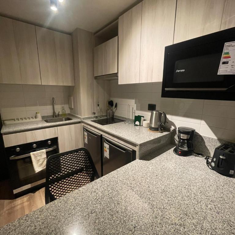 Depto 1D1B - A pasos de metro ParqueAlmagro - One-Bedroom Apartment - 15