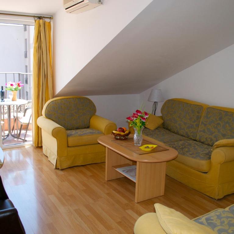 Apartments Luka - Apartman s 1 Spavaćom Sobom i Pogledom na More - 12