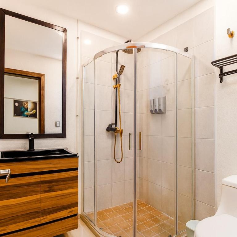 Suite cerca del Consulado Americano 200 m Colonia Monraz - One-Bedroom Apartment - 14