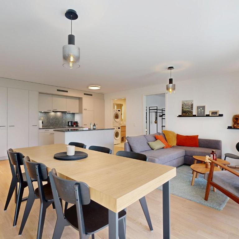 Bright flat with terrace in Sierre - Apartment mit 1 Schlafzimmer - 2