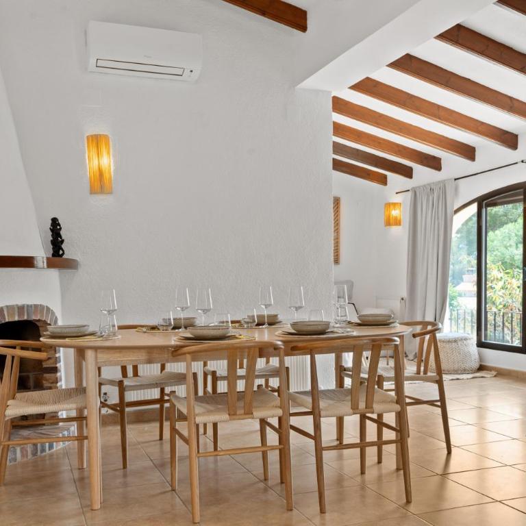 Villa Sunset Moraira mit eigenem Pool, Strandnähe, Klimaanlage, Heizung, Outdoor-Küche, Grill - Casa Vacacional de 3 dormitorios - 14
