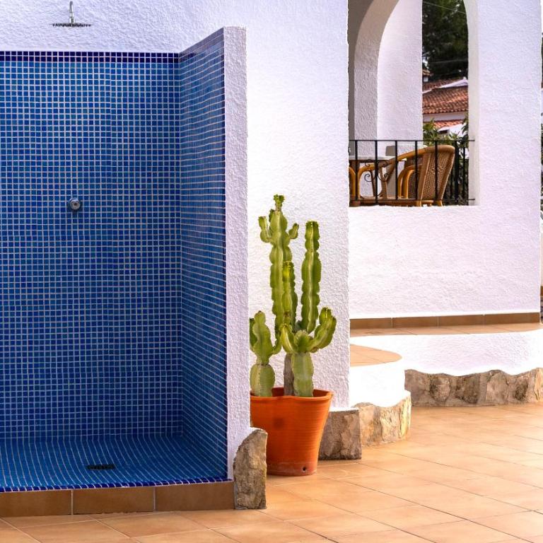 Villa Sunset Moraira mit eigenem Pool, Strandnähe, Klimaanlage, Heizung, Outdoor-Küche, Grill - Casa Vacacional de 3 dormitorios - 41