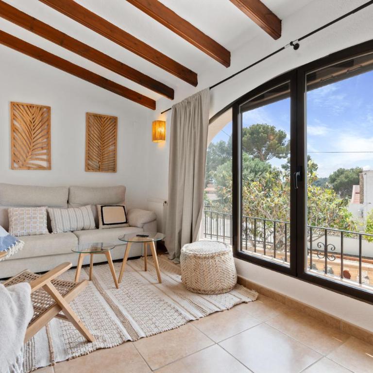 Villa Sunset Moraira mit eigenem Pool, Strandnähe, Klimaanlage, Heizung, Outdoor-Küche, Grill - Casa Vacacional de 3 dormitorios - 10