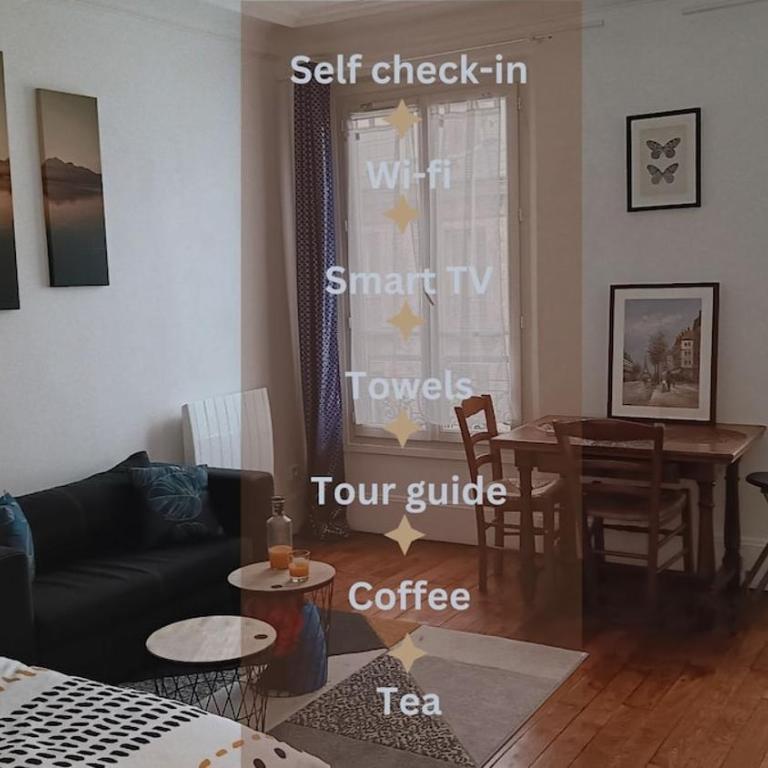 Cozy studio at one stop from Paris - Stade de France - Apartamento de 1 dormitorio - 16