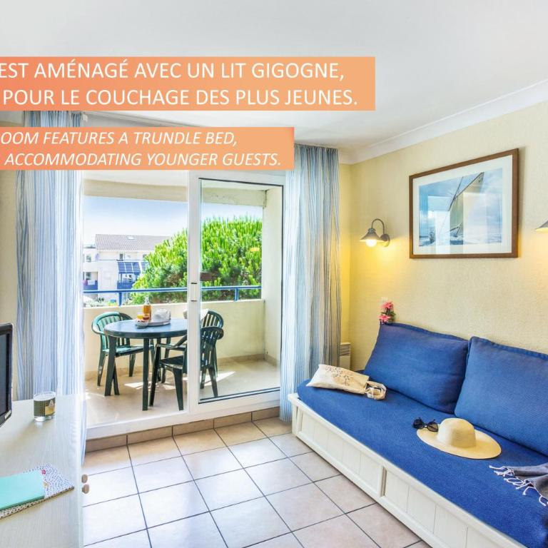 Résidence Pierre & Vacances Bleu Marine - Apartamento de 1 dormitorio con terraza o balcón (4 personas) - 1