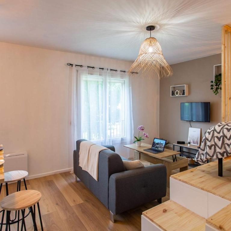 L'Estrade - Parking Centre 5 min Gare d'Amiens - Apartment - 7