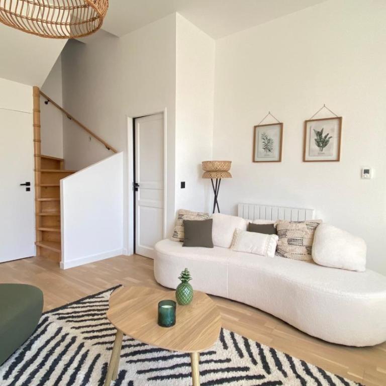 Duplex de charme au cœur du Triangle dOr - Appartement 2 Chambres Deluxe - 10