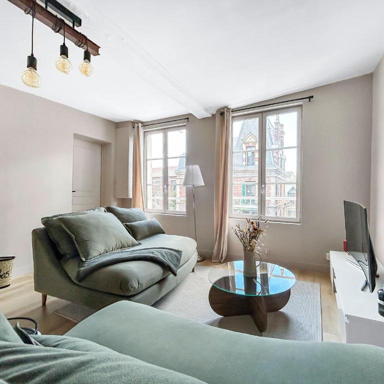 Confort moderne en plein cœur d'Honfleur - Appartement 1 Chambre - 4