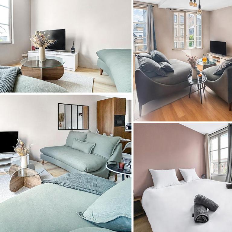 Confort moderne en plein cœur d'Honfleur - Appartement 1 Chambre - 2
