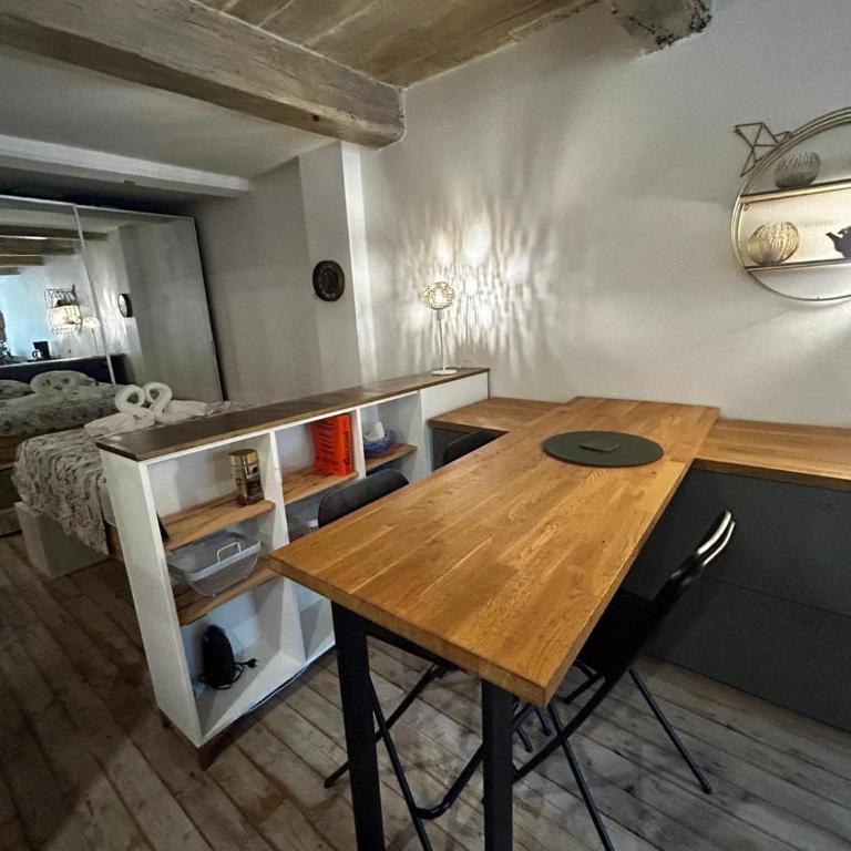 Le Moulin - Piscine, Tennis, TV, Plage à 5min - Apartamento de 1 dormitorio - 5