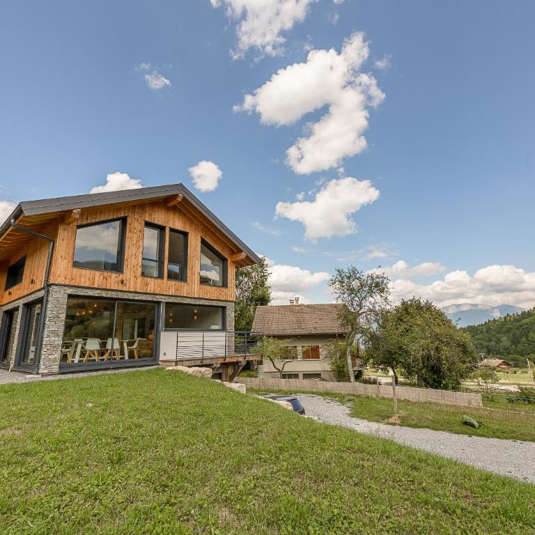 Villa Alésia - Jacuzzi et vue montagnes, environnement apaisant - Villa 3 Chambres - 8