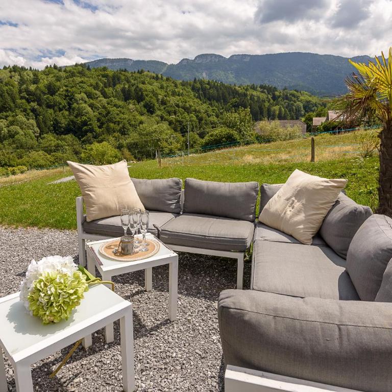 Villa Alésia - Jacuzzi et vue montagnes, environnement apaisant - Villa 3 Chambres - 21