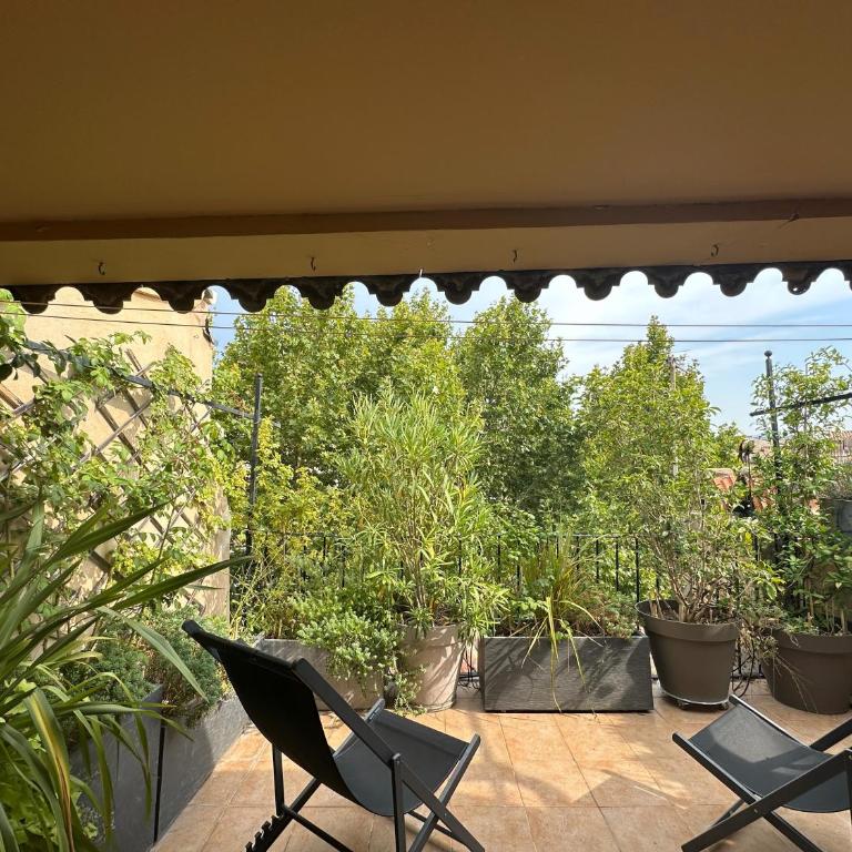 Le Sainte-Victoire - Studio cosy avec sa jolie terrasse - Centre ville historique - Estudio con terraza - 2