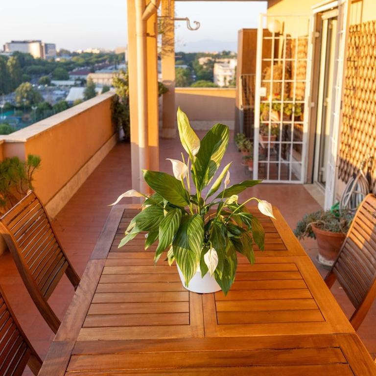 Eur-motagnola attico 2bedr apt 280 terrace view - Apartment mit 2 Schlafzimmern - 32