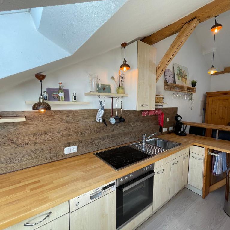 Haus mit Garten und Kamin - Apartment mit 1 Schlafzimmer - 3
