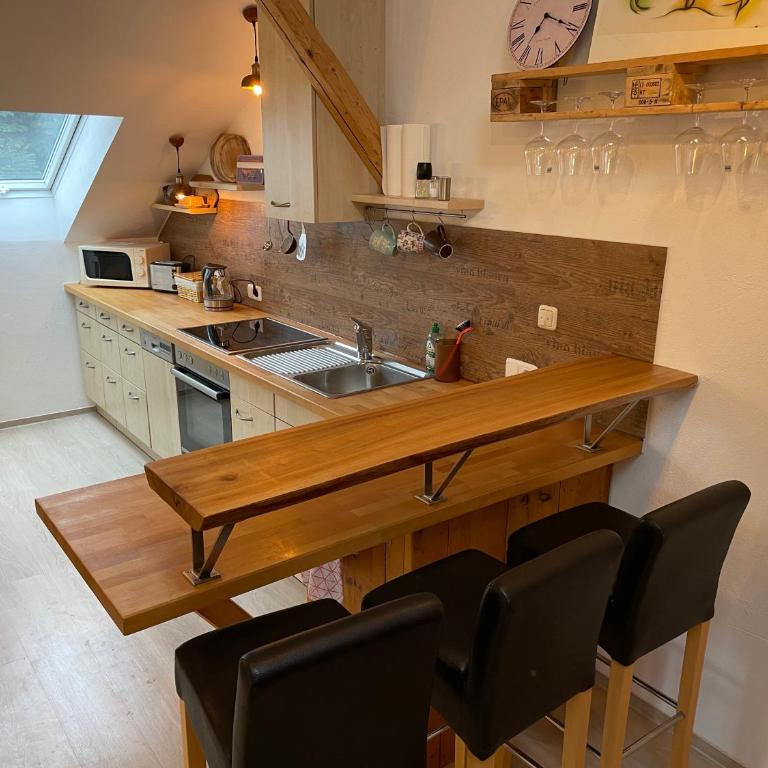 Haus mit Garten und Kamin - Apartment mit 1 Schlafzimmer - 4