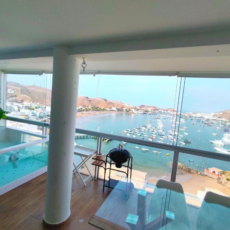 Confortable con vista al mar de Naplo, Pucusana - Two-Bedroom Apartment - 4