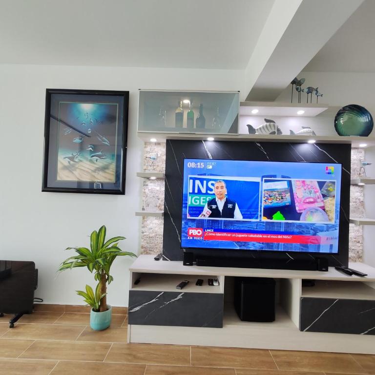 Confortable con vista al mar de Naplo, Pucusana - Two-Bedroom Apartment - 17