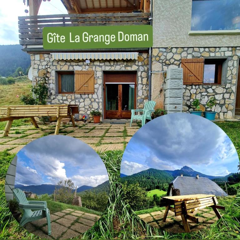 La Grange Doman gîte 1050m alt facing direct Mt Chamechaude, 2-4 persons 125euros - Maison 2 Chambres - 31