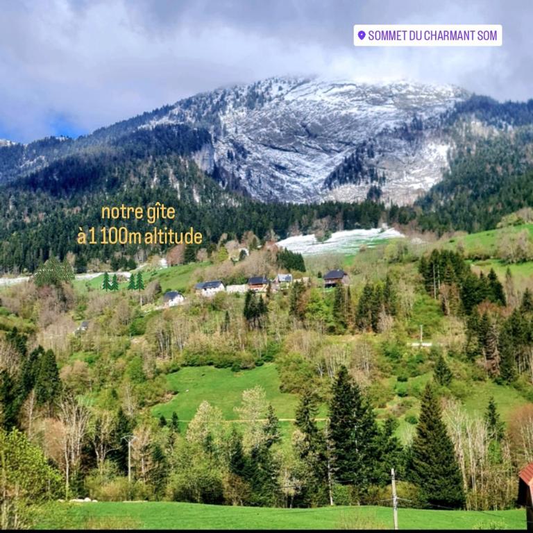 La Grange Doman gîte 1050m alt facing direct Mt Chamechaude, 2-4 persons 125euros - Maison 2 Chambres - 37