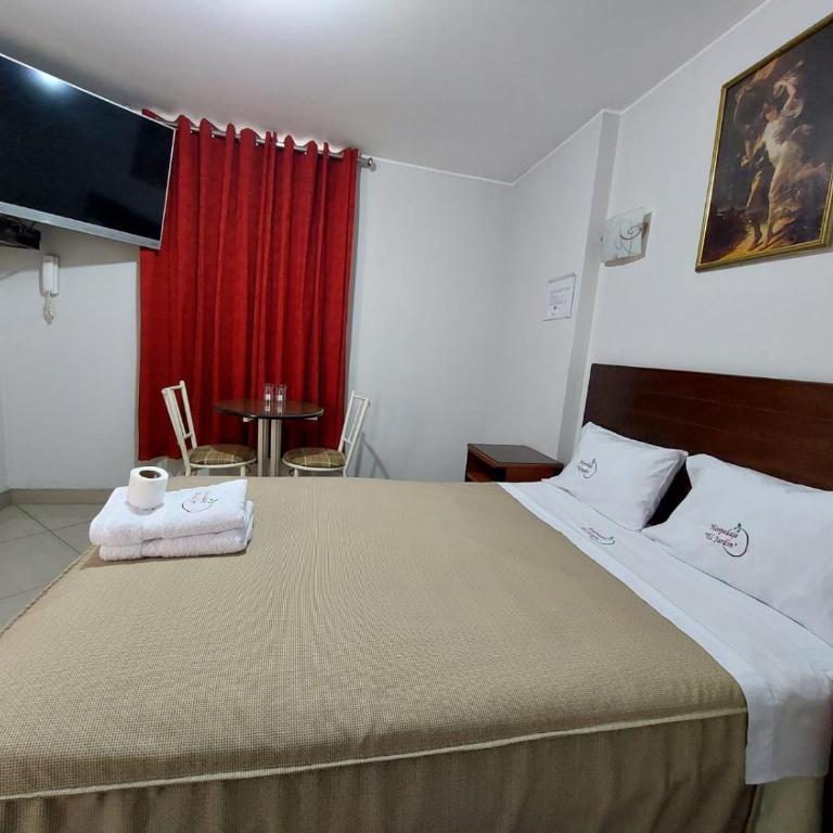 Hospedaje El Jardín - Habitación Estándar - 1 cama grande - 1