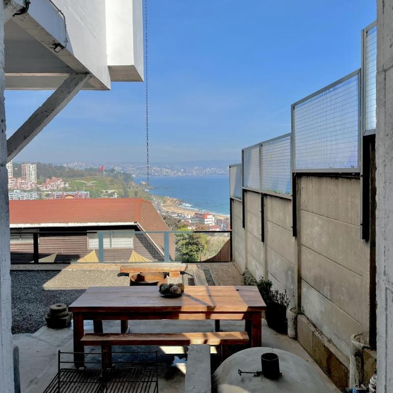 Altavista Reñaca - Fogón, quincho y piscina con vista al mar - Villa - 40