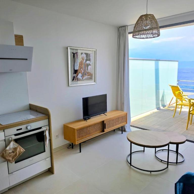 Cocon chaleureux bord de plage vue sanguinaire - One-Bedroom Apartment - 4