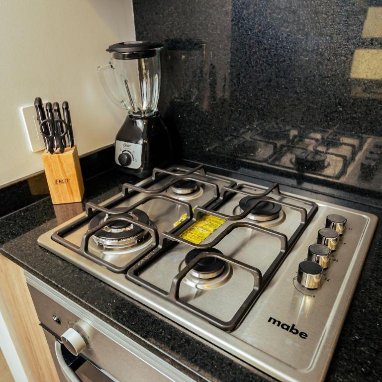 Apartment A/C, GYM, Cafeteria | Telmex Auditorium - Apartment with City View - 23