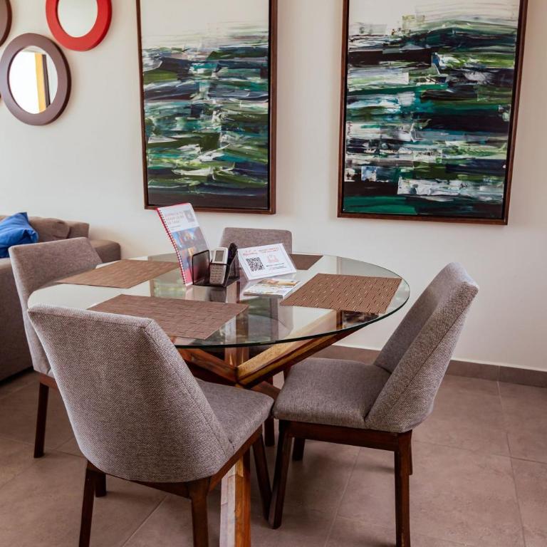 Apartment A/C, GYM, Cafeteria | Telmex Auditorium - Apartment with City View - 49
