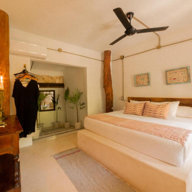 Casa Ambar Hotel & Boutique - Party Side Tulum - Habitación Deluxe con cama extragrande, terraza y vistas a la selva - 52