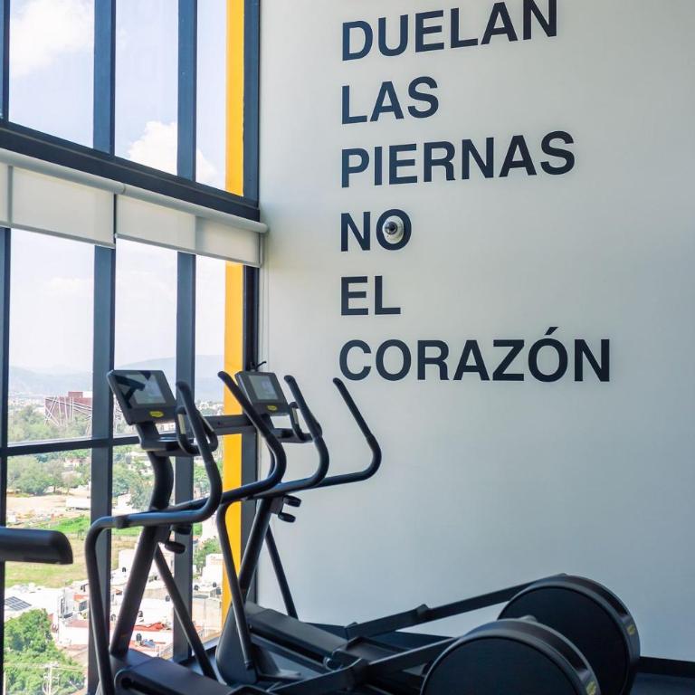 Apartment A/C, GYM, Cafeteria | Telmex Auditorium - Apartment with City View - 80