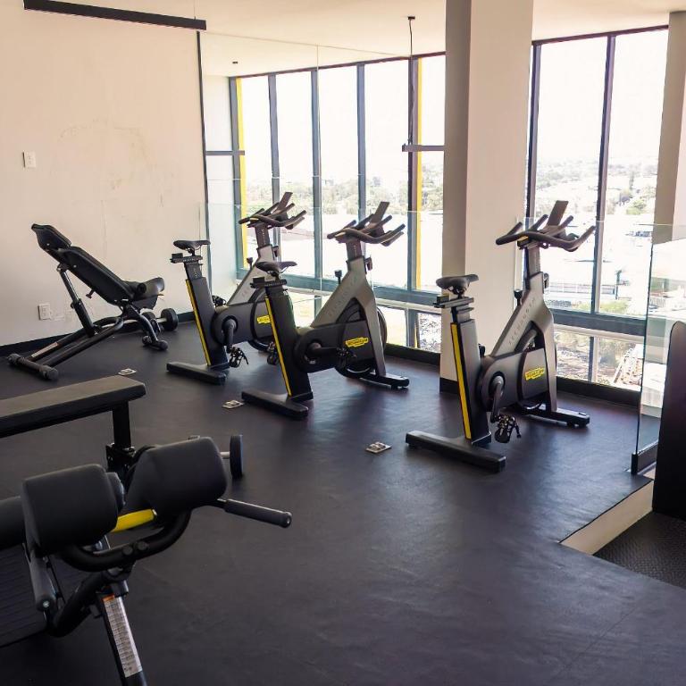 Apartment A/C, GYM, Cafeteria | Telmex Auditorium - Apartment with City View - 81
