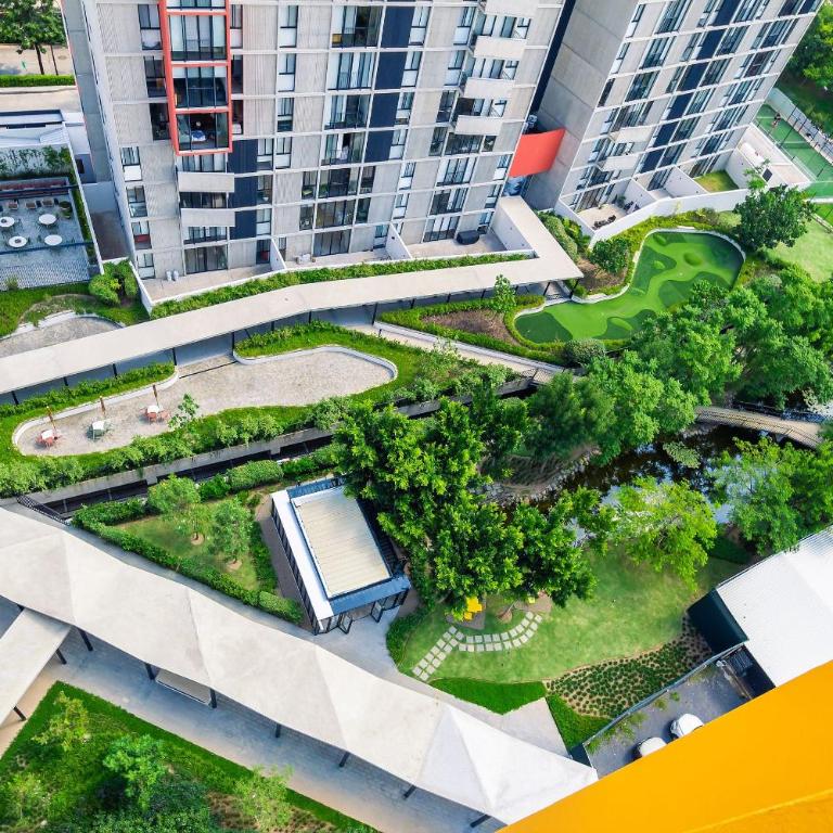Apartment A/C, GYM, Cafeteria | Telmex Auditorium - Apartment with City View - 95