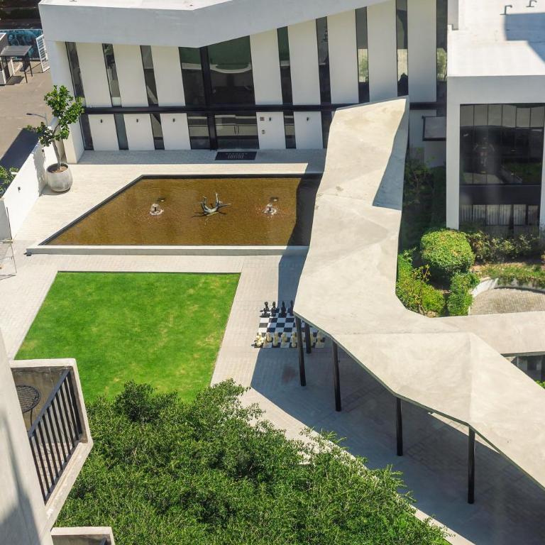 Apartment A/C, GYM, Cafeteria | Telmex Auditorium - Apartment with City View - 96
