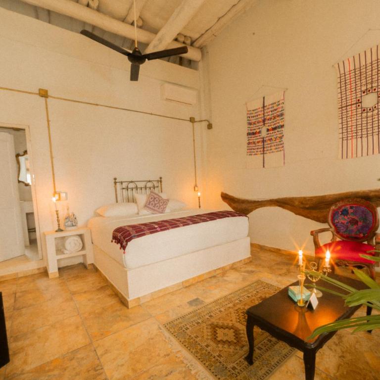 Casa Ambar Hotel & Boutique - Party Side Tulum - Habitación Superior con cama extragrande - 5