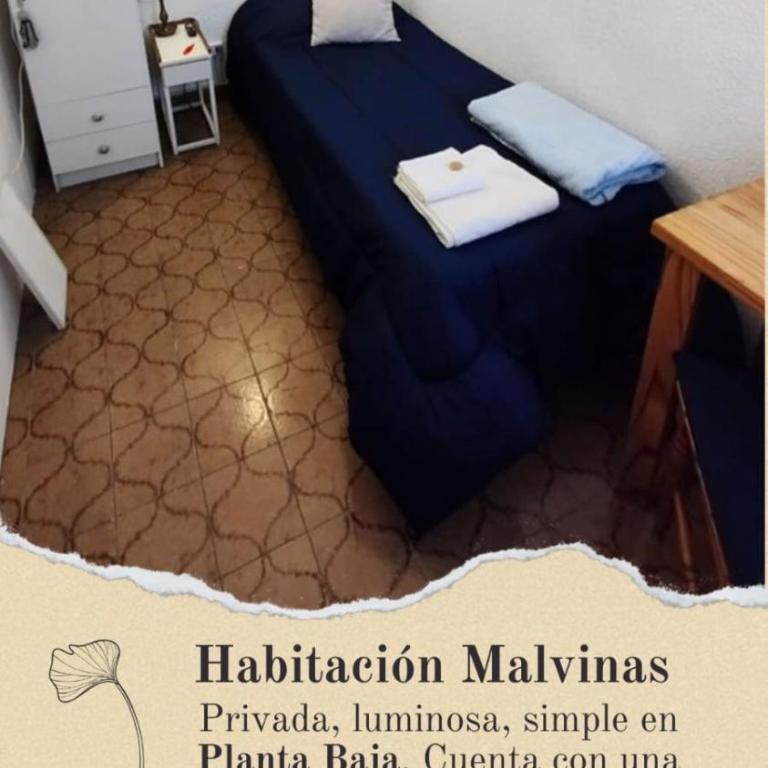 Ginkgo Hostel La Plata - Habitación Individual Pequeña - 3