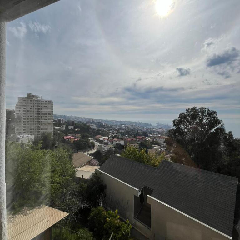 Pieza con vista panoramica a Valparaiso - Single Room with Sea View - 4